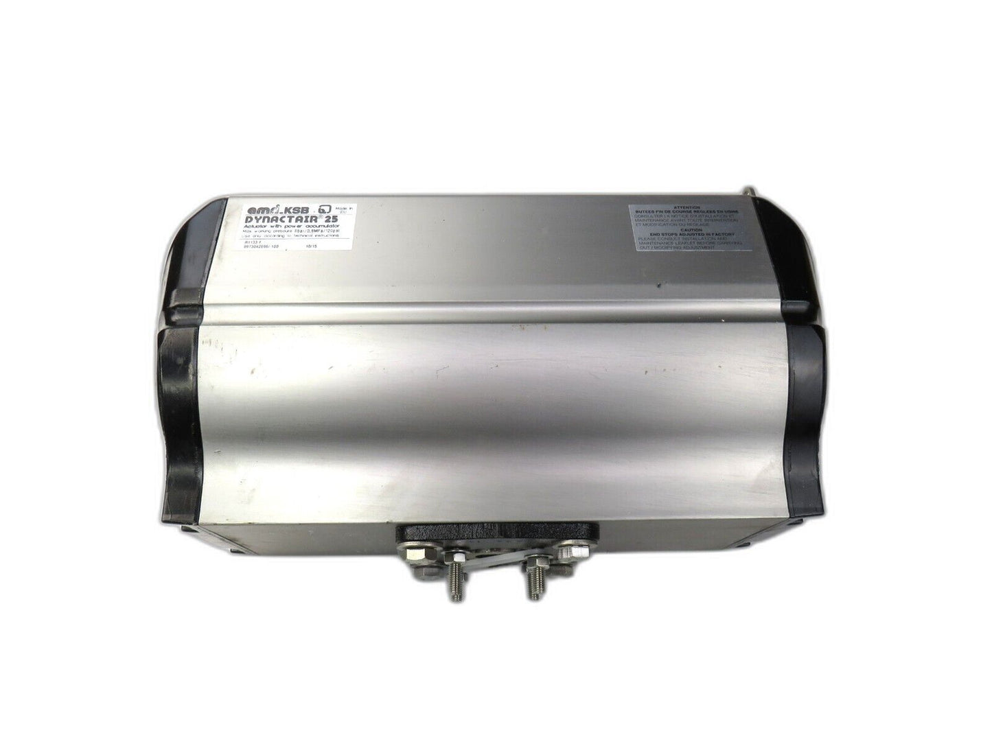 AMRI KSB  DYNACTAIR 25 ACTUATOR WITH POWER ACCUMULATOR