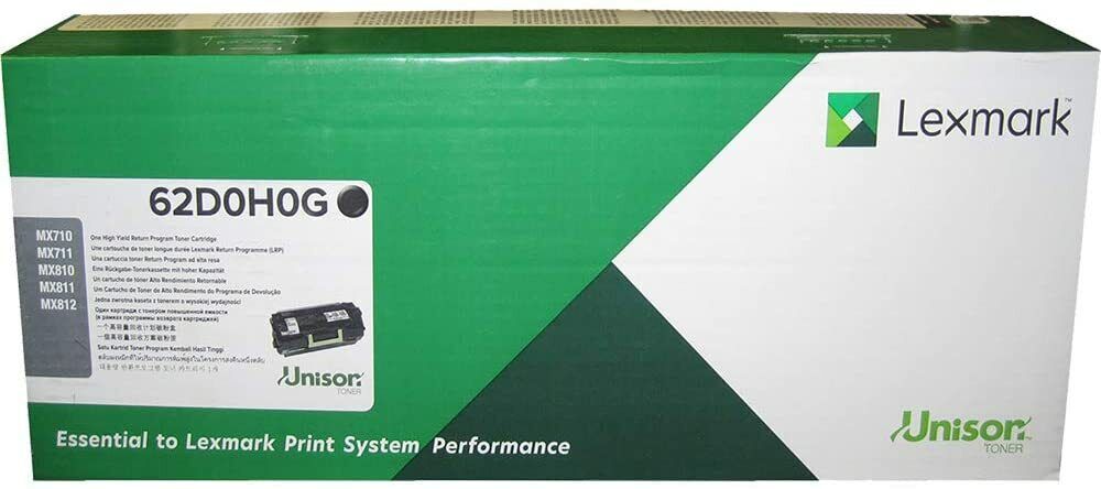 New Genuine Lexmark 62D0H0G High Yield Toner 620HG MX710  SEALED