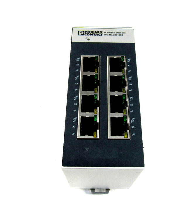 Phoenix Contact  FL SWITCH SFNB 8TX No. 2891002 Ethernet - 24V