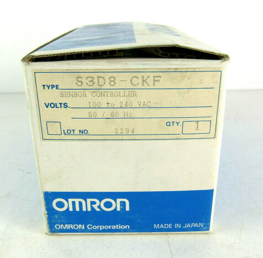 New OMRON S3D8 CKF SENSOR CONTROLLER