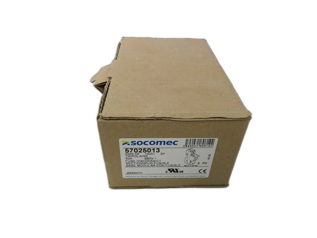 SOCOMEC  57025013 RMS50 RMS 50 14X51 3P    New