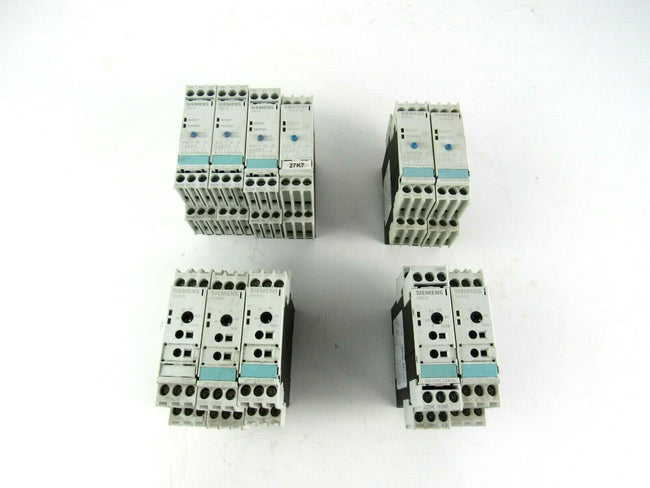 lot of 11 Siemens 3RP1505-1BP30 1BW30 1BW10 1BB00 Time Relay Multi-function