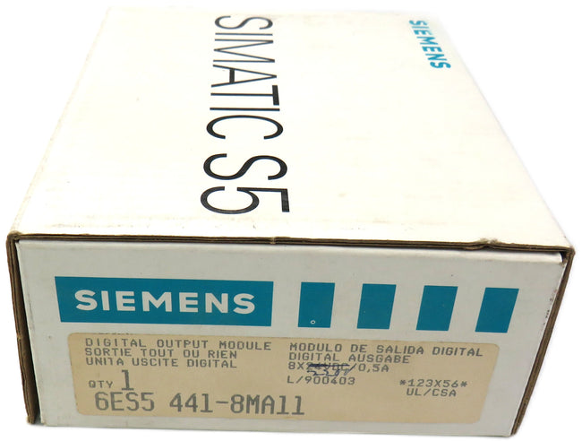 SIEMENS  6ES5 441 8MA11 6ES5 441 8MA11    New