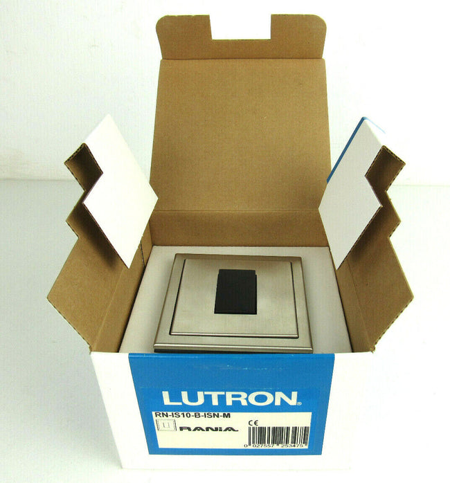 New Lutron rn-is10-b-isn-m rania silver switch