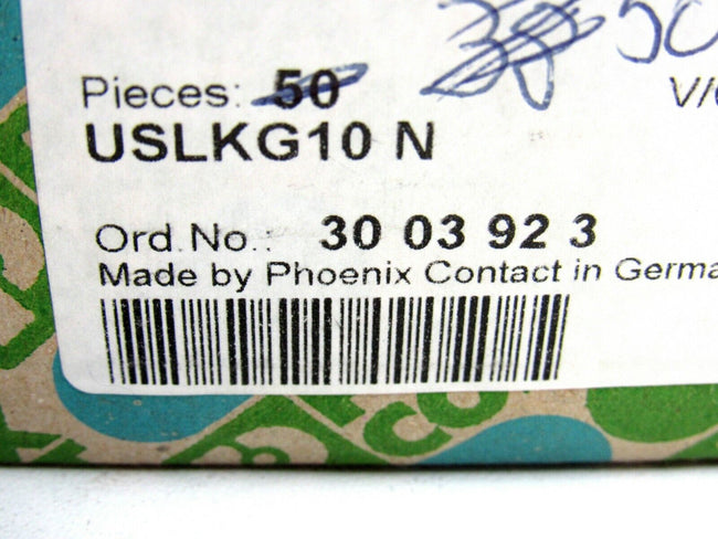 PHOENIX CONTACT USLKG10 N lot of 33  3003923 New