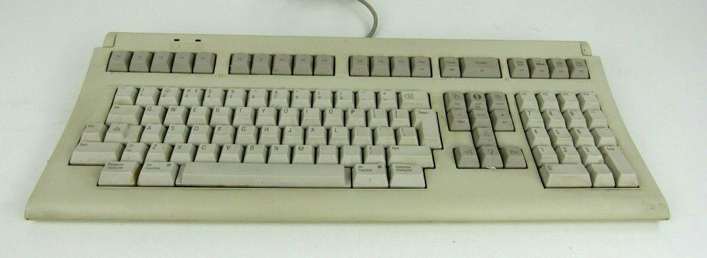 NEW Vtg 'Clicky' Digital LK461-FA Querty white high quality keyboard clean PS/2