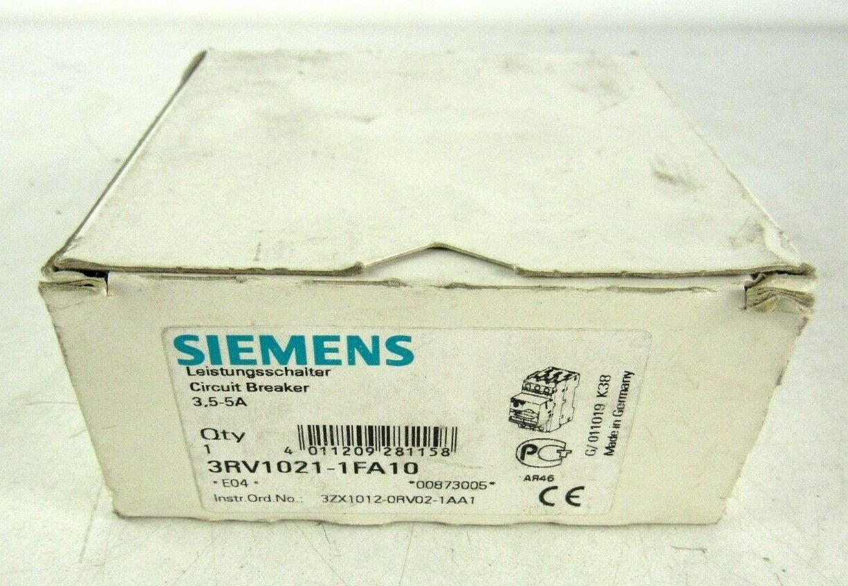 New Siemens 3RV1021-1FA10