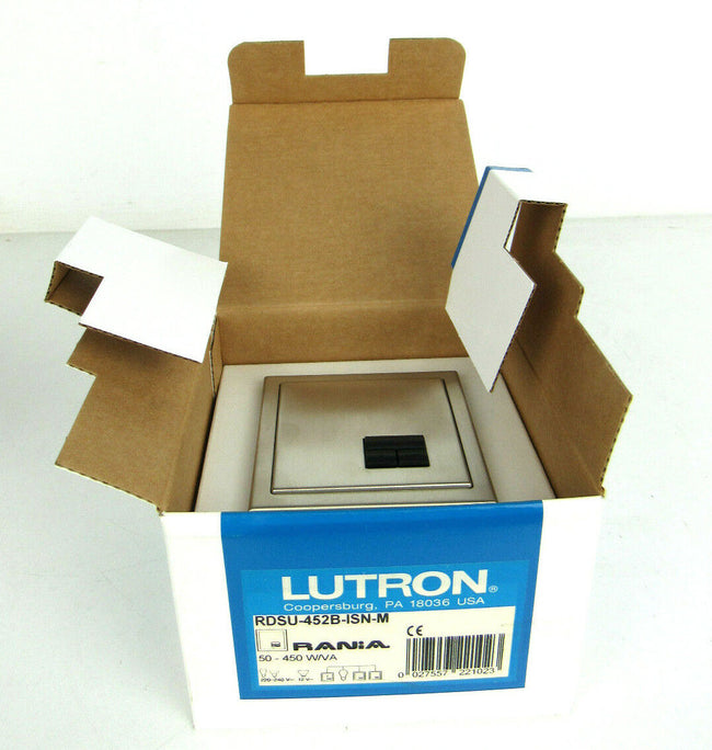 Lutron RDSU-452-ISN-M Rania Silver dimmer switch