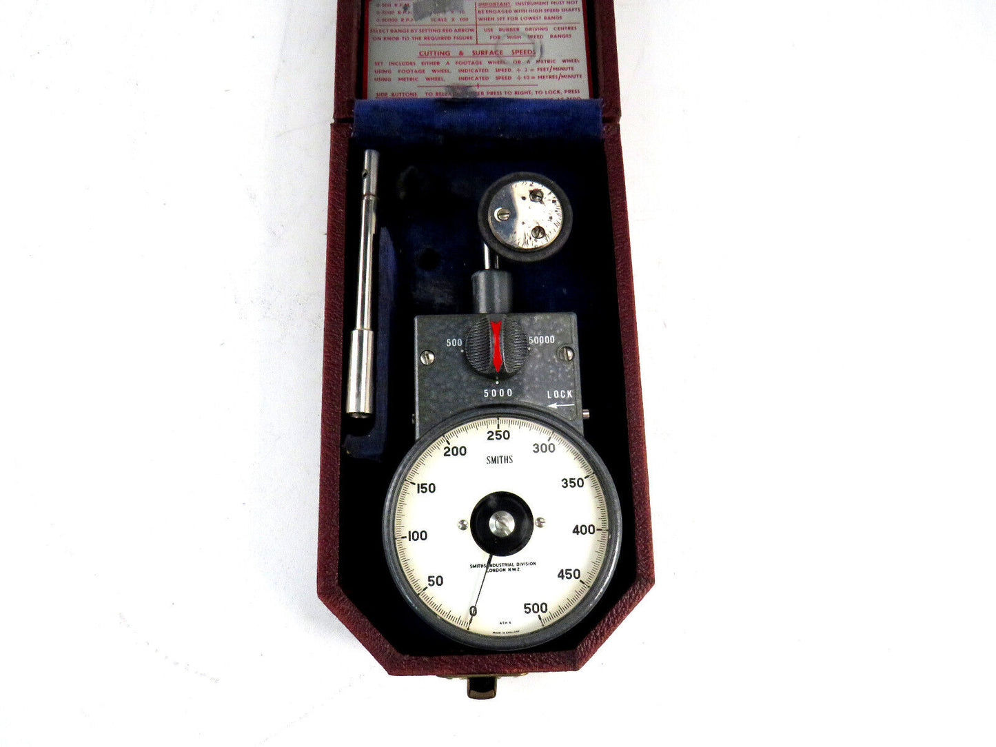 SMITHS  ATH.4  Stationary Engine / Machinery RPM Counter Tachometer