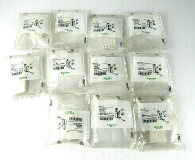Lot of 11 pieces NEW LUA1C11 - Auxiliary Contact  1NO/1NC, Schneider Electric