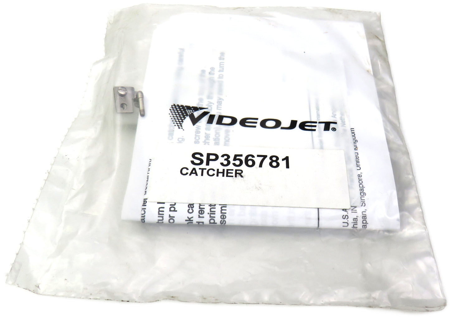 VIDEOJET 	 SP356781 CATCHER    New