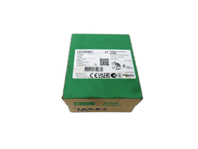 Schneider Electric  LC1D25E7 034968 CONTACTOR     New