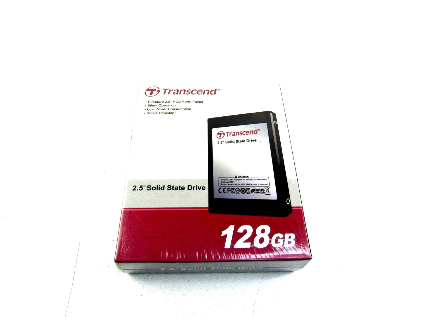 Transcend  2.5" Solid State Driver 128GB    New